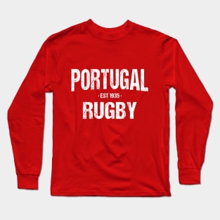 Portugal Rugby Union (Os Lobos) Long Sleeve T-Shirt